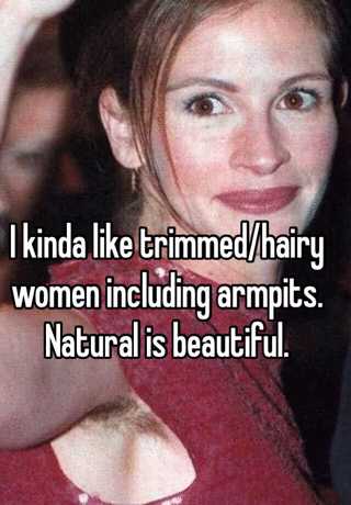Natural Hairy Women